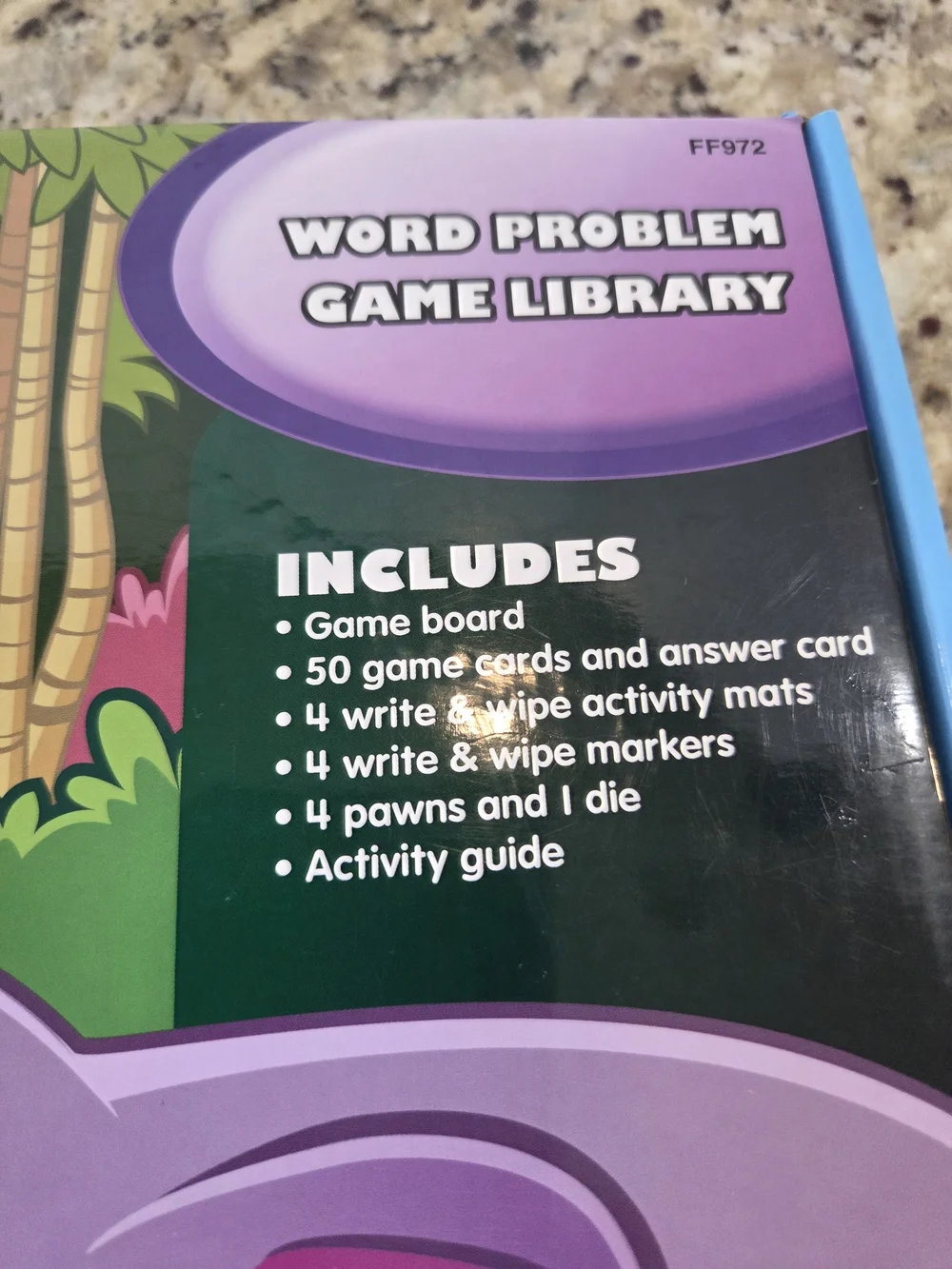 Lakeshore Learning City Zoo Quest Game Word Problem Math Time & Measurement 7+
